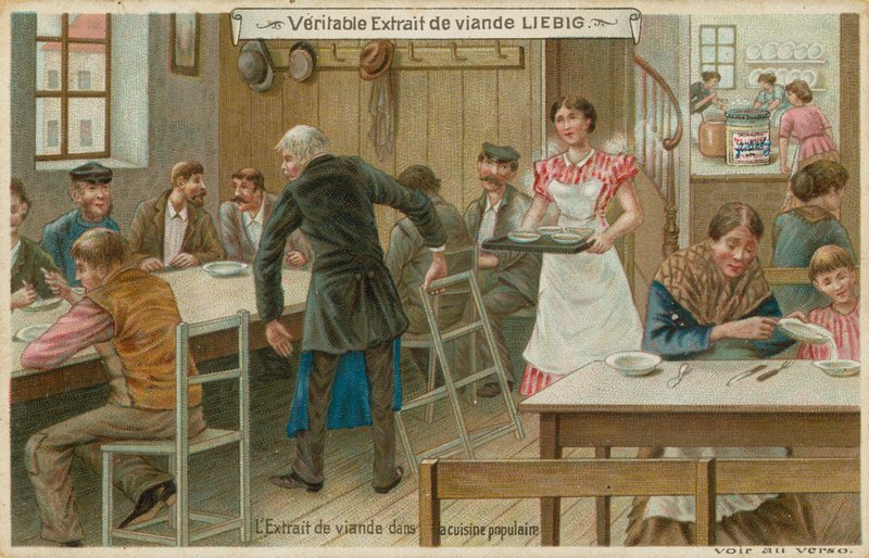 En una cantina de European School