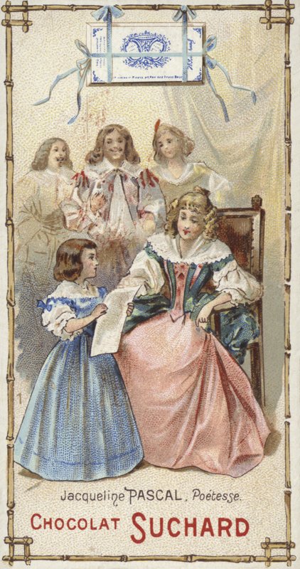 Jacqueline Pascal, poeta francesa, de niña de European School