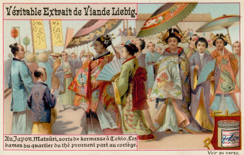 Mujeres japonesas en Matsuri de European School