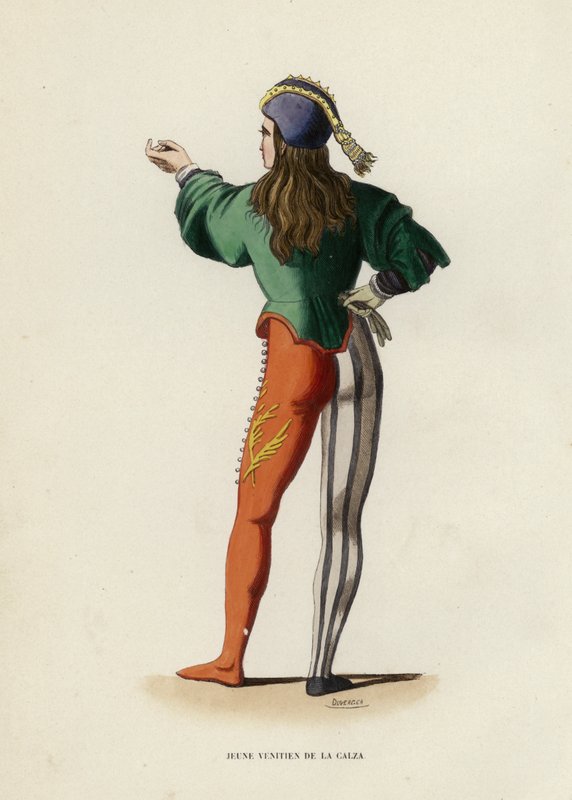 Joven Veneciano de la Calza de European School