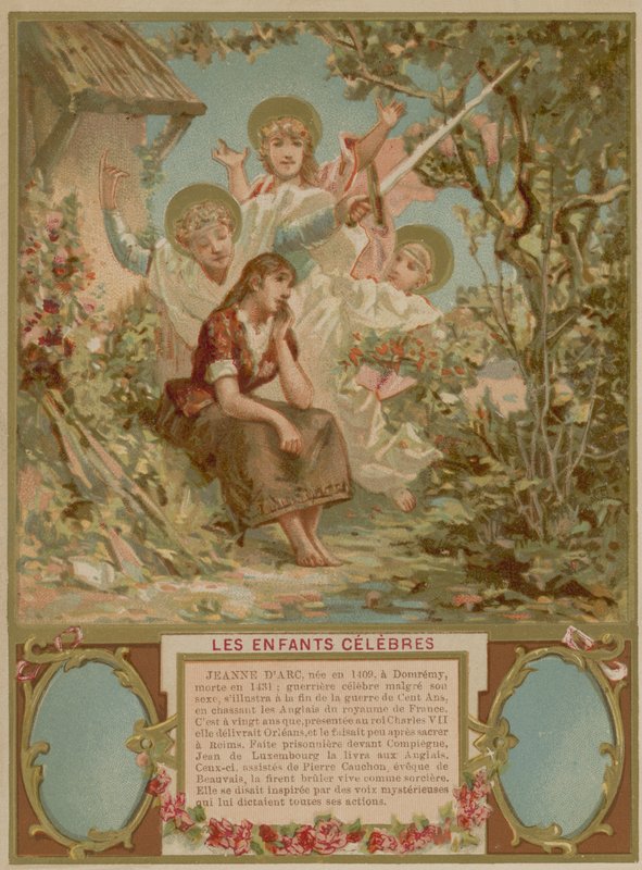Juana de Arco de niña de European School