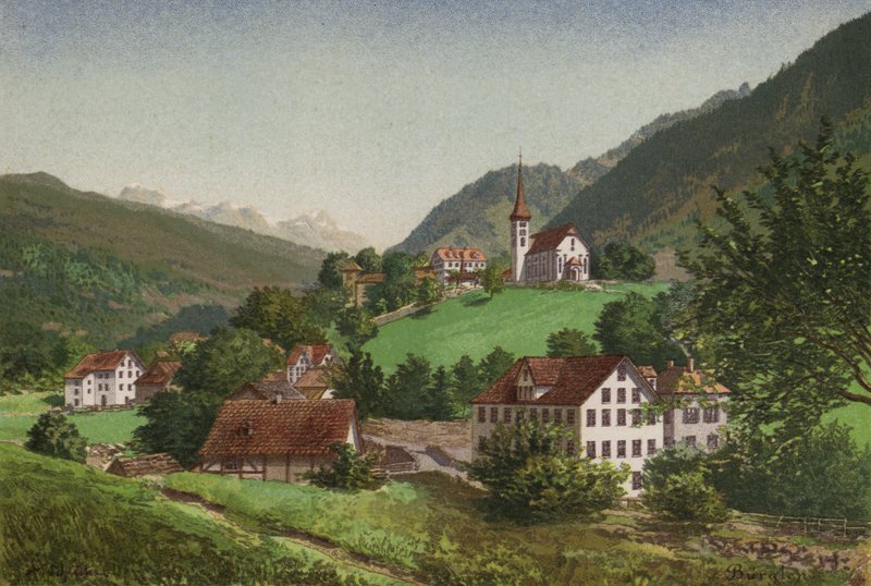 Lago Lucerna: Burglen de European School