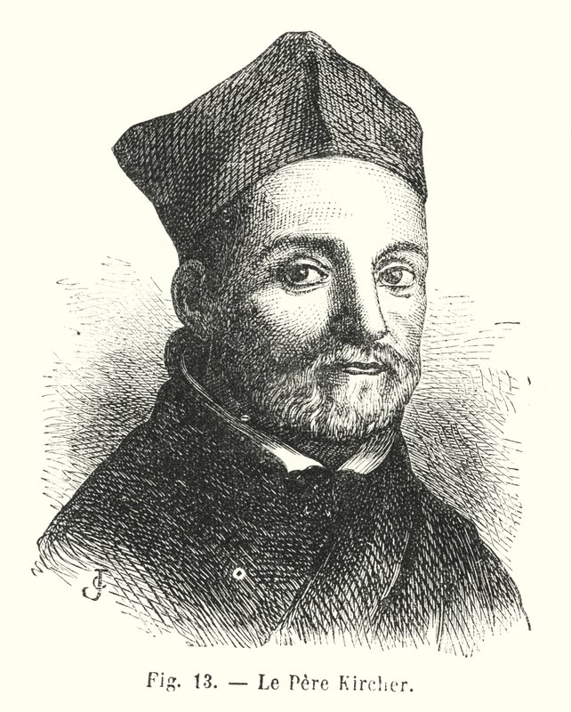 El Padre Kircher (grabado) de European School