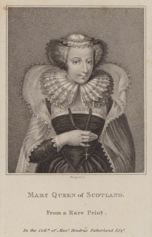María, Reina de Escocia (grabado) de European School
