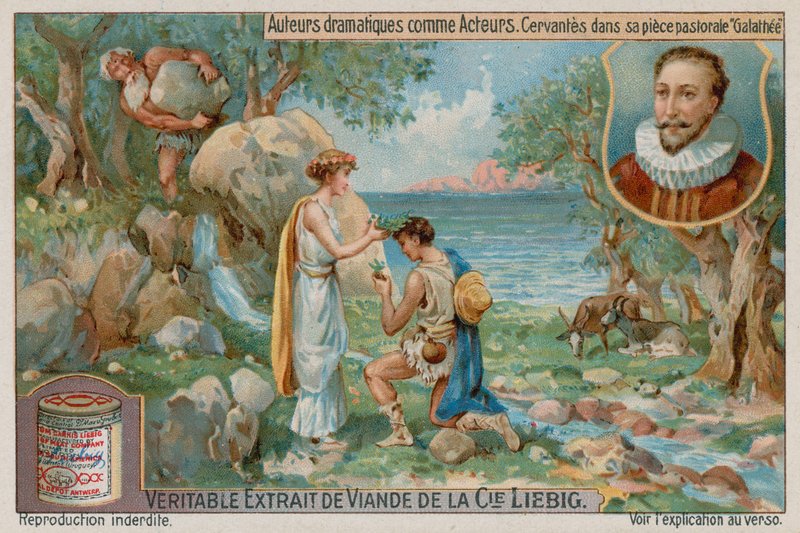 Miguel de Cervantes en La Galatea de European School