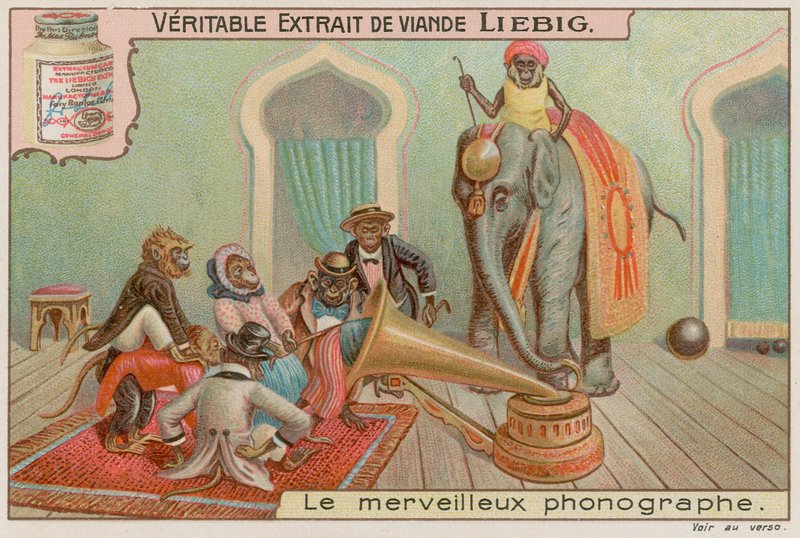 Monos y un gramófono de European School