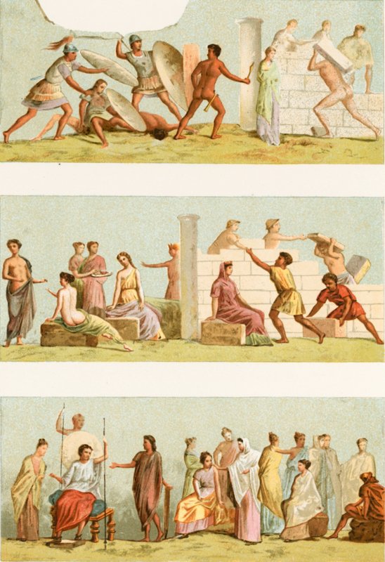 Pinturas de la tumba de Statilius Taurus de European School