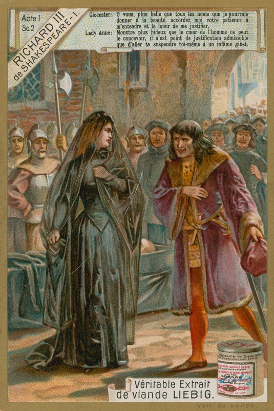 Ricardo III y Lady Anne de European School