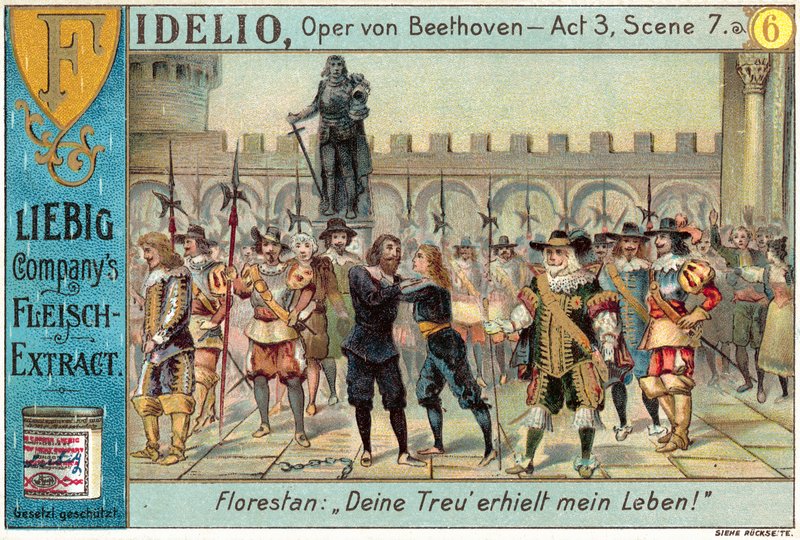 Escena de la ópera Fidelio de Beethoven de European School