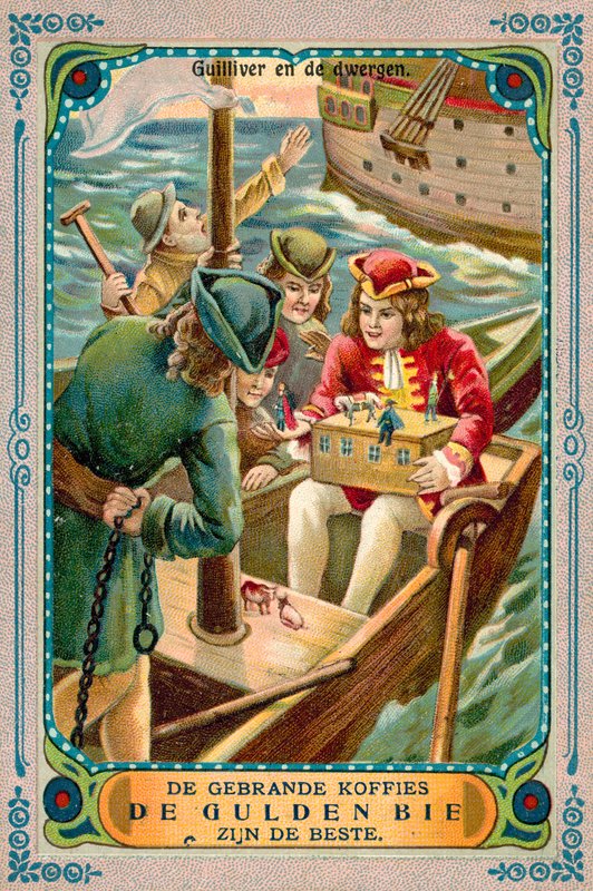 Escena de Los viajes de Gulliver de European School