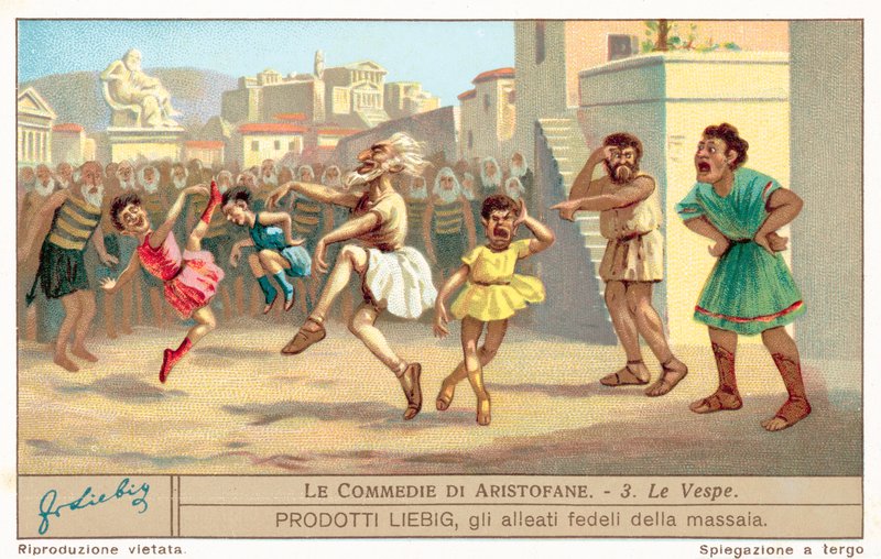 Escena de Las avispas de European School
