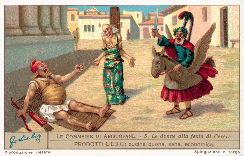 Escena de Tesmoforias de European School