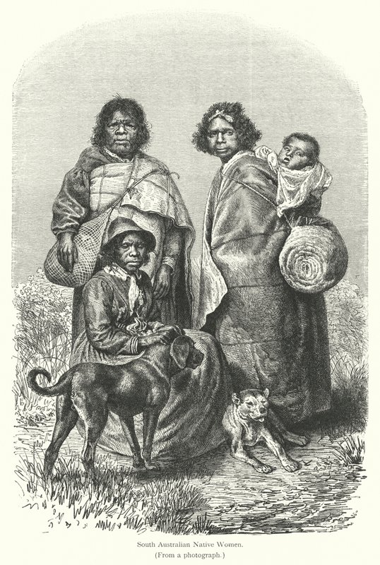 Mujeres nativas del sur de Australia de European School