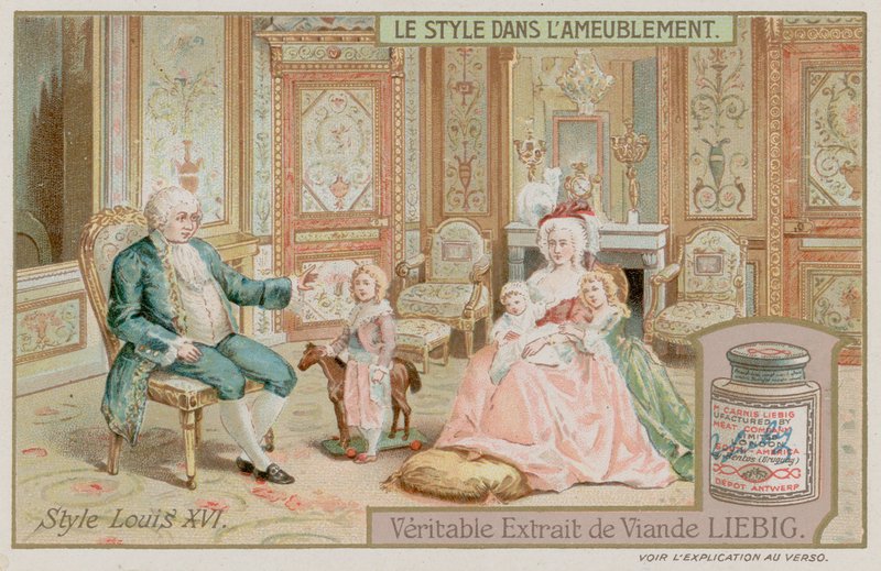Estilo de Luis XVI de European School