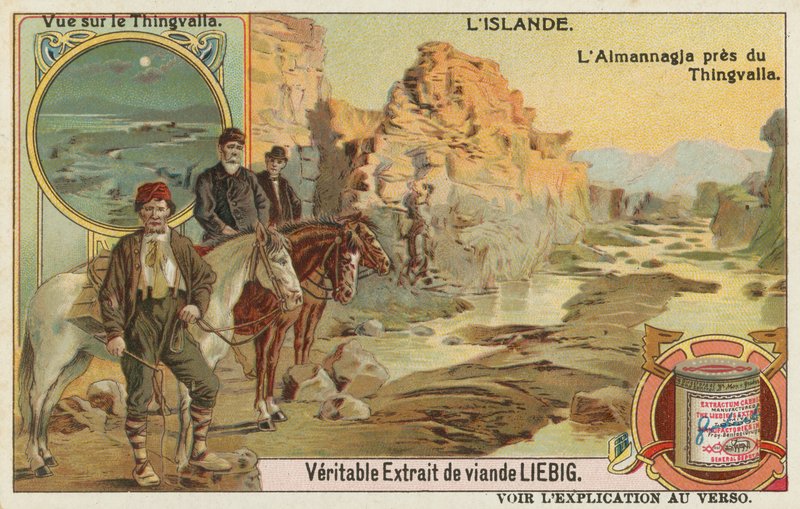 La falla de Almannagla y vistas de Thingvalla de European School