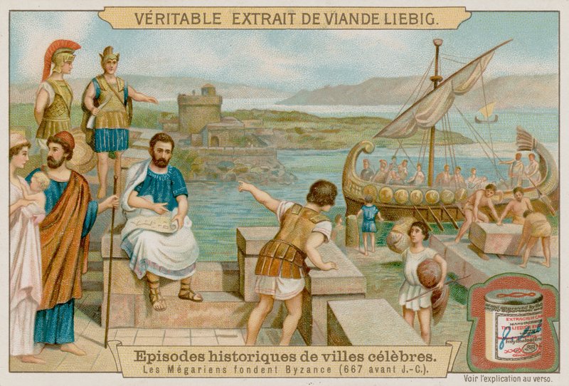 Los Megarianos Fundan Bizancio en 667 a.C. de European School