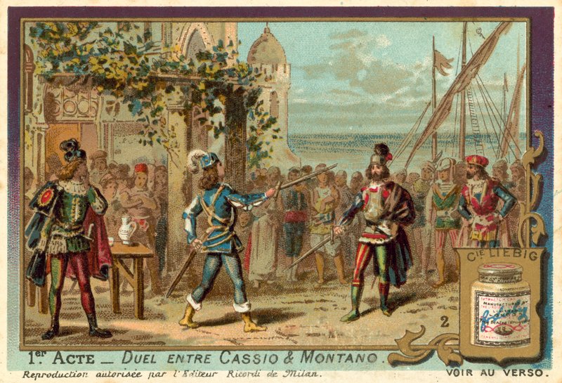 El duelo de Cassio y Montano de European School