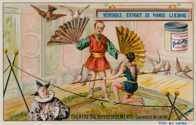 Bailarines de cuerda floja de European School
