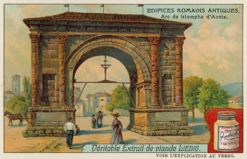 Arco de triunfo de Augusto en Aosta de European School