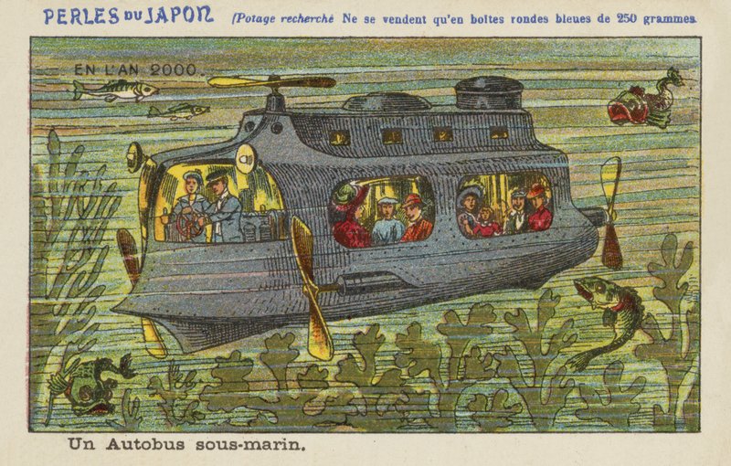Autobús submarino en el año 2000 de European School