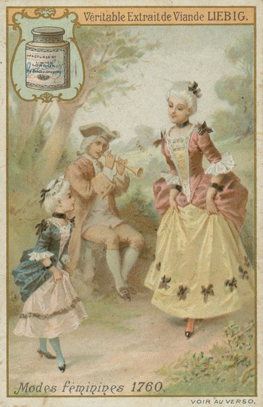 Mujeres en 1760 de European School
