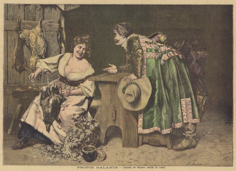 Propos Galants de Ferdinand Roybet