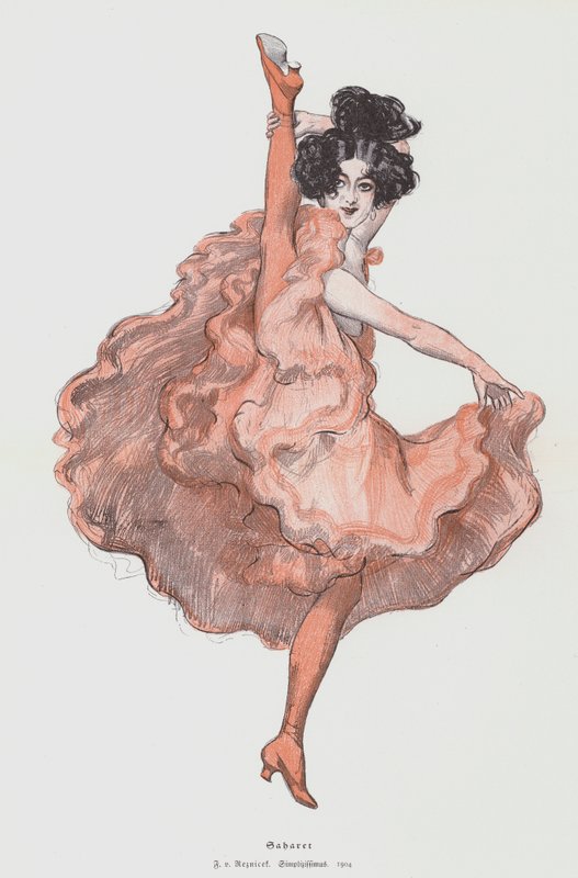 Cabaret, 1904 de Ferdinand von Reznicek