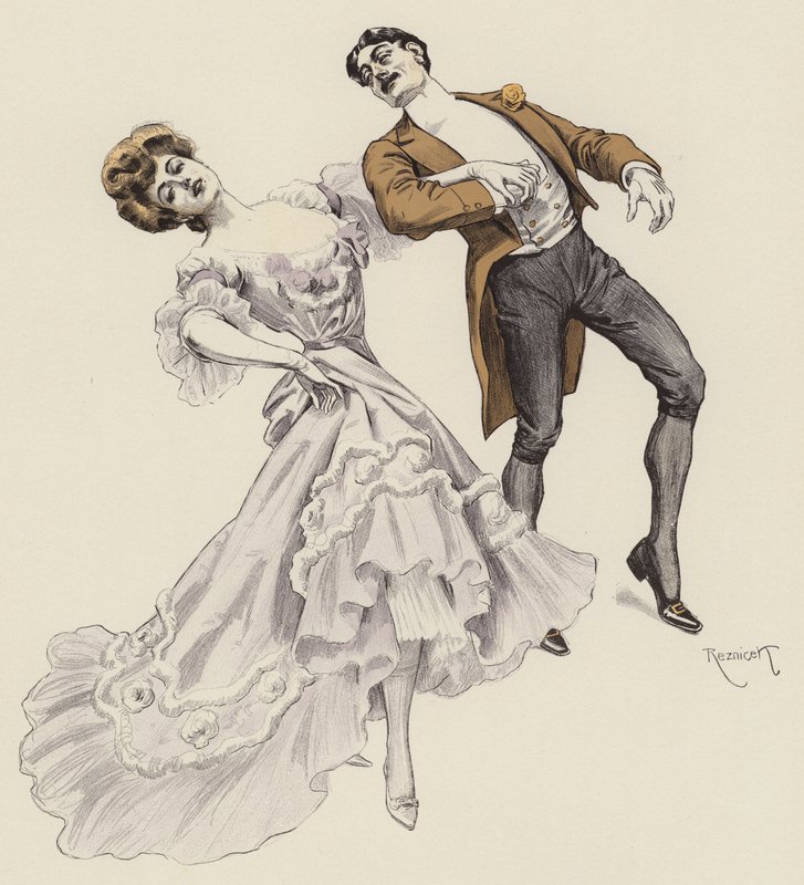 Cake Walk de Ferdinand von Reznicek