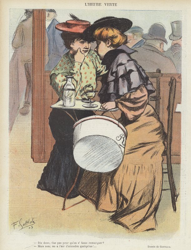 Ilustración para Le Rire de Fernand Louis Gottlob