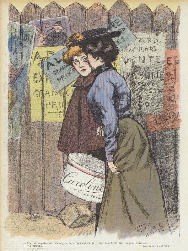 Ilustración para Le Rire de Fernand Louis Gottlob