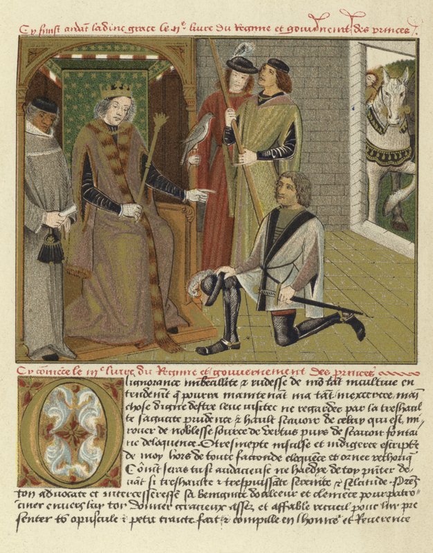 Página de Régimen y Gobierno de los Príncipes de Flemish School