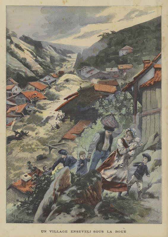 Un pueblo enterrado por el barro de Fortune Louis Meaulle