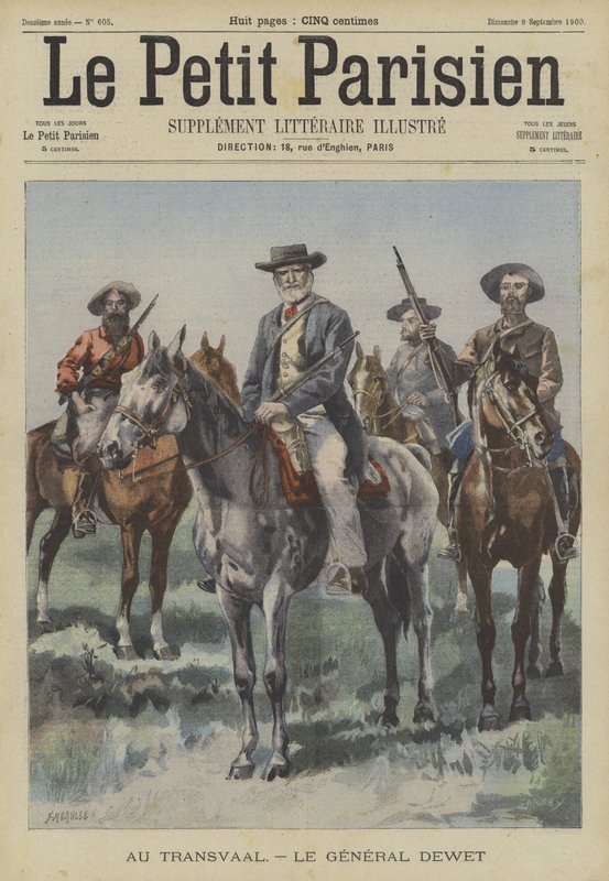 El general bóer Christiaan de Wet de Fortune Louis Meaulle