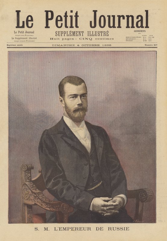 Zar Nicolás II de Rusia de Fortune Louis Meaulle