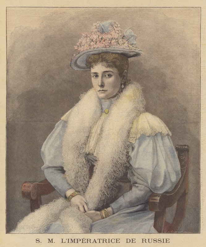 Zarina Alexandra de Rusia de Fortune Louis Meaulle