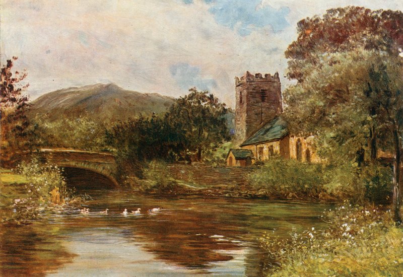 Iglesia de Grasmere de Francis S. Walker