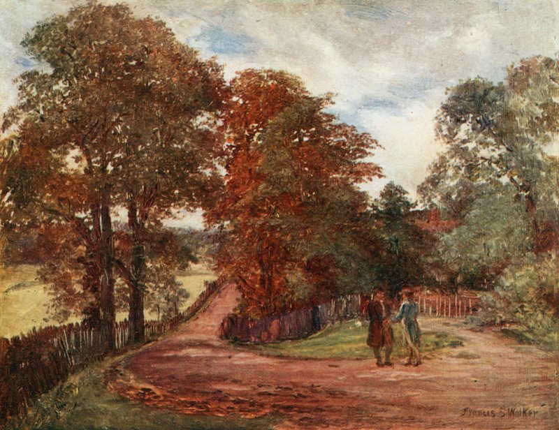 Milfield Lane, Highgate de Francis S. Walker