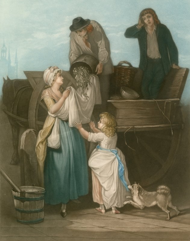 Guisantes de Francis Wheatley