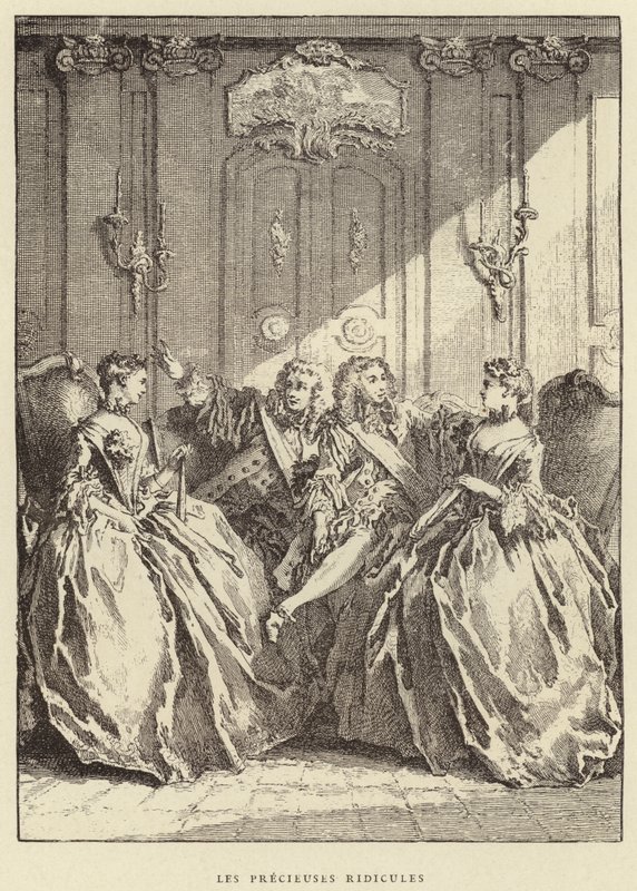 Las preciosas ridículas de Francois (after) Boucher