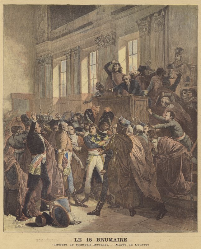 El 18 de Brumario de Francois Bouchot