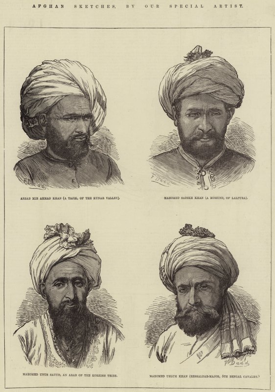 Bocetos Afganos de Frank Dadd