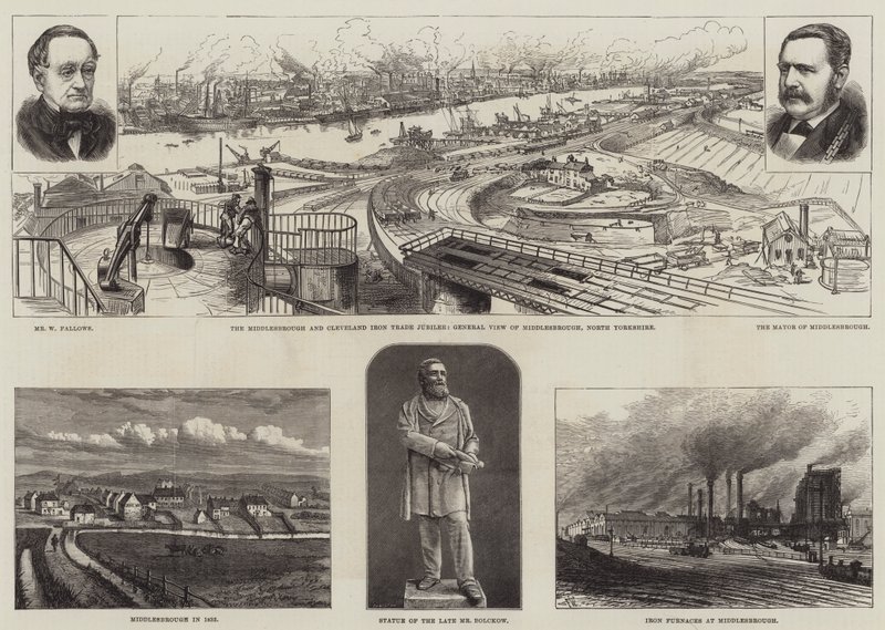 Bocetos de Middlesbrough de Frank Watkins