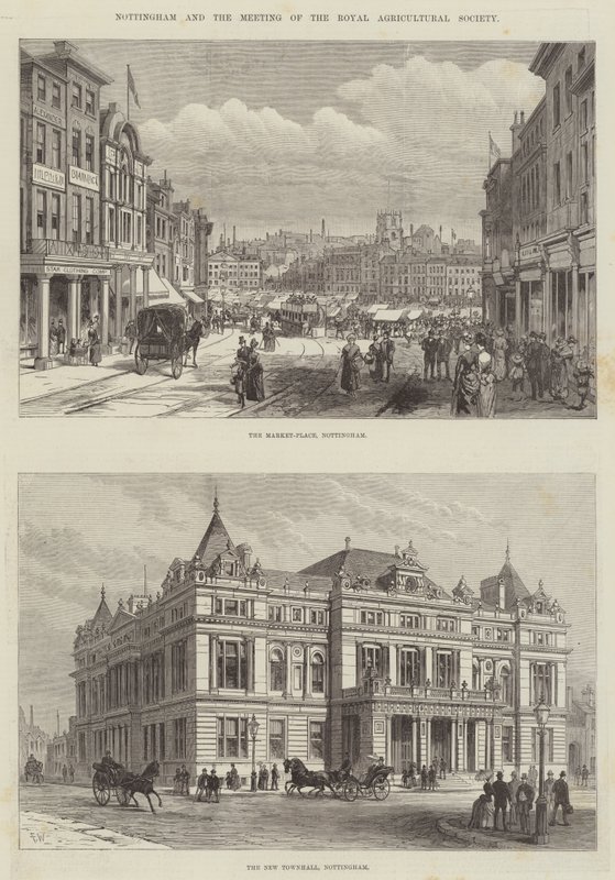 Bocetos de Nottingham de Frank Watkins