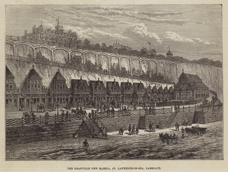 La nueva marina de Granville, St Lawrence-on-Sea, Ramsgate de Frank Watkins