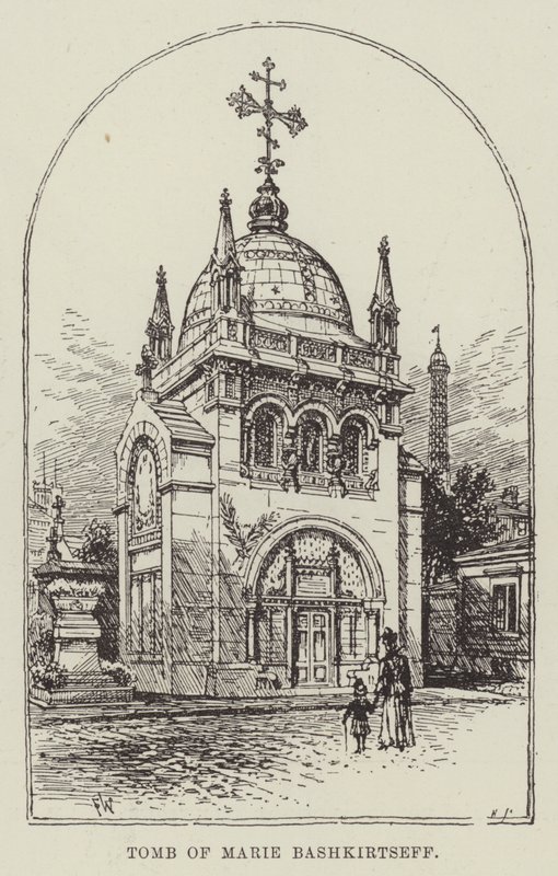 Tumba de Marie Bashkirtseff de Frank Watkins