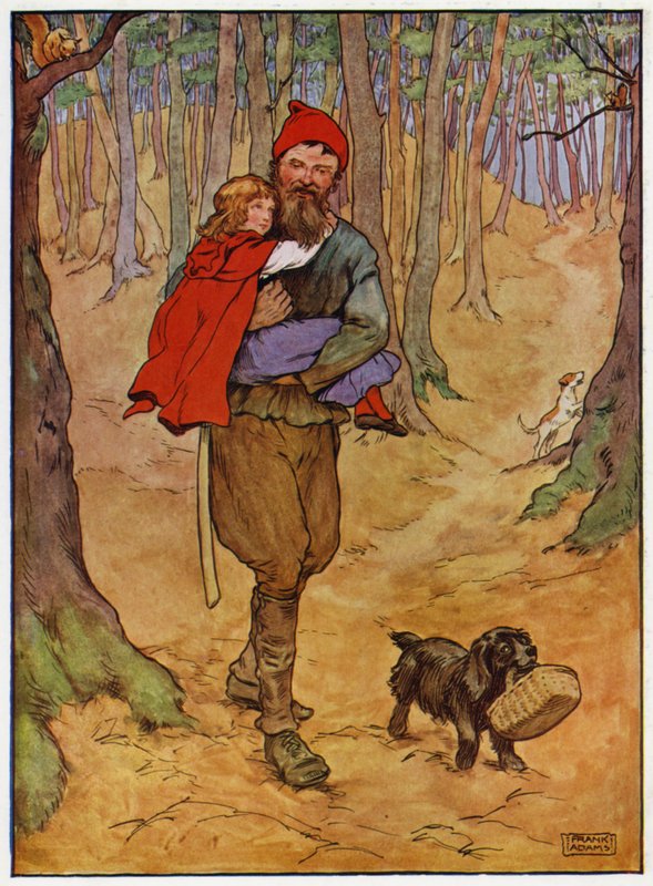 Caperucita Roja de Frank Adams