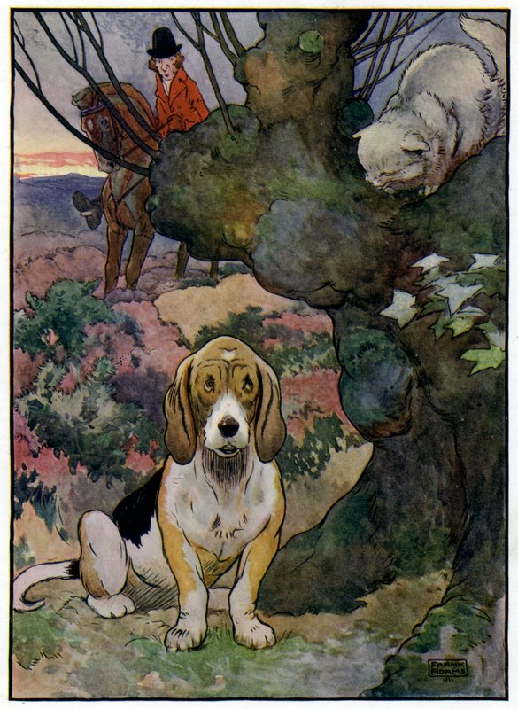 Tres alegres cazadores de Frank Adams