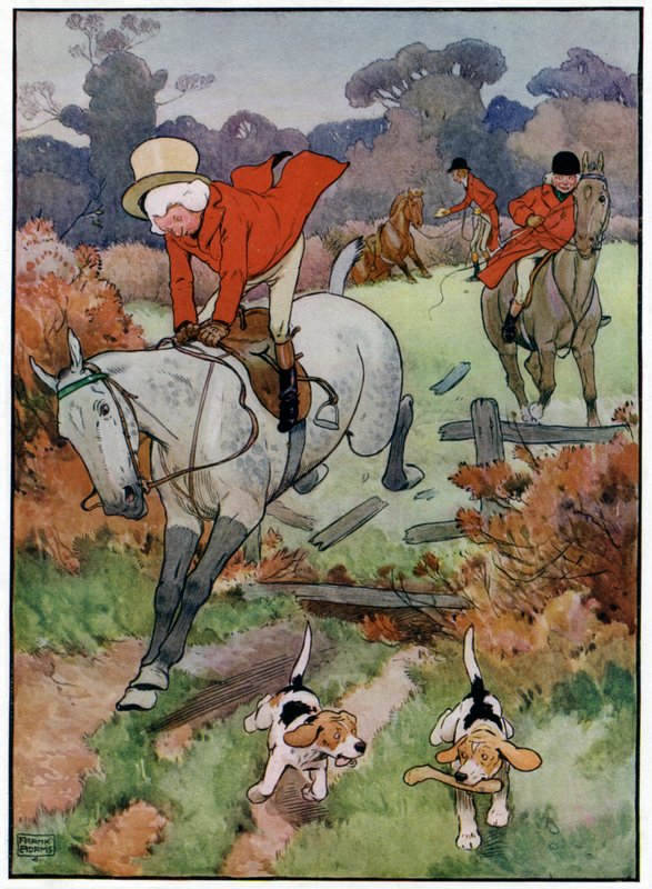 Tres alegres cazadores de Frank Adams