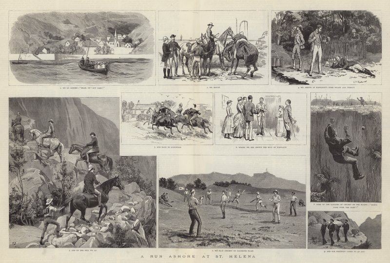 Una excursión en St Helena de Frank Dadd