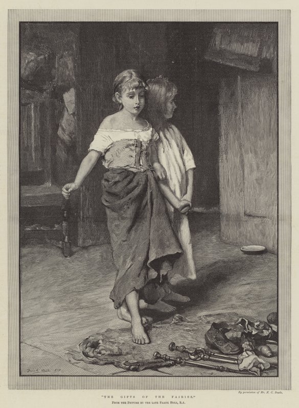 Los Regalos de las Hadas de Frank Holl